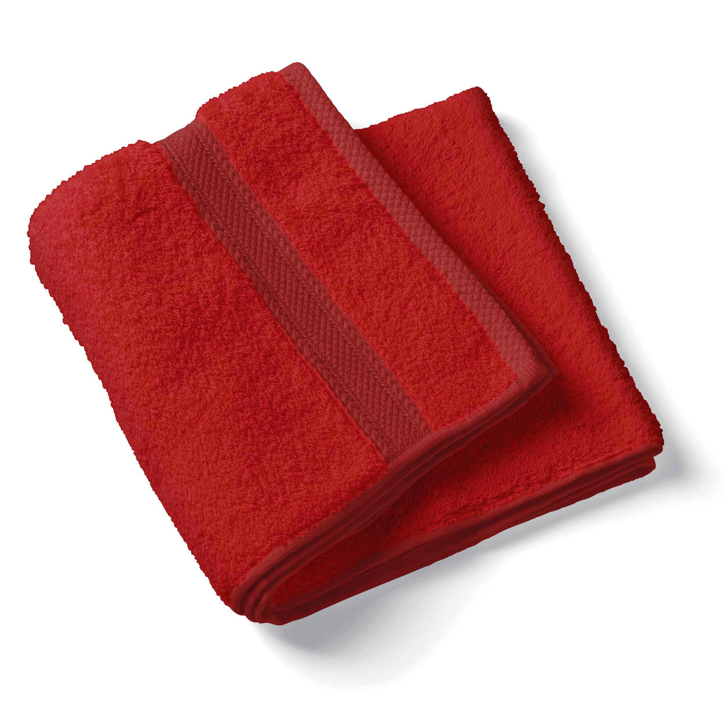 Red towels